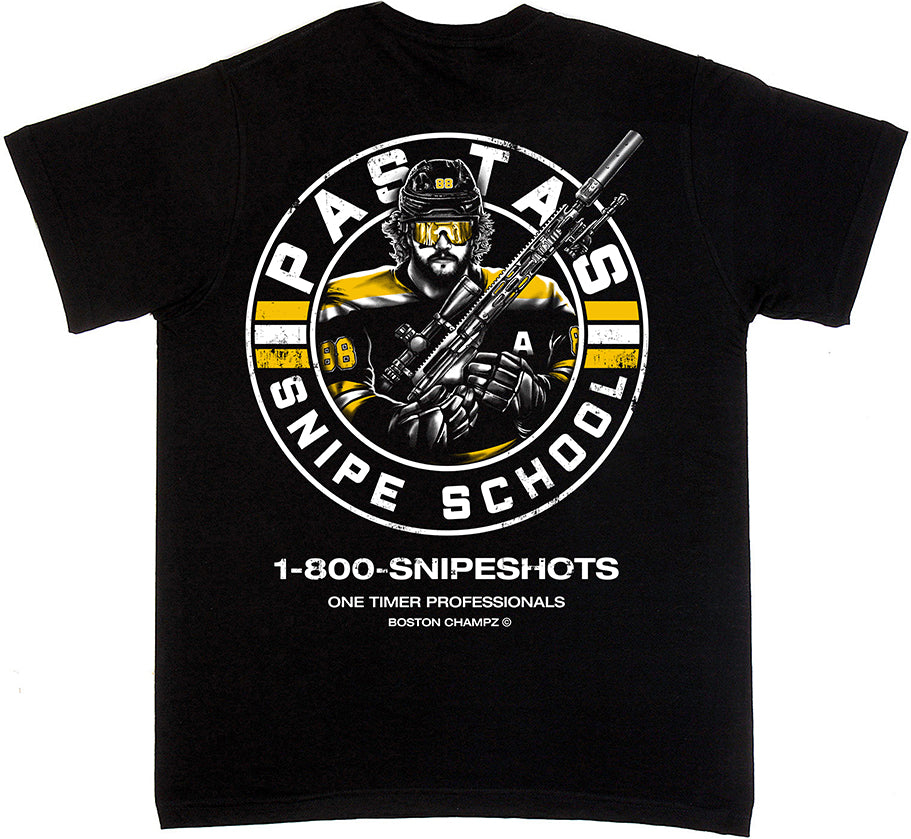 Boston Champz Pasta's Snipe School T-Shirt